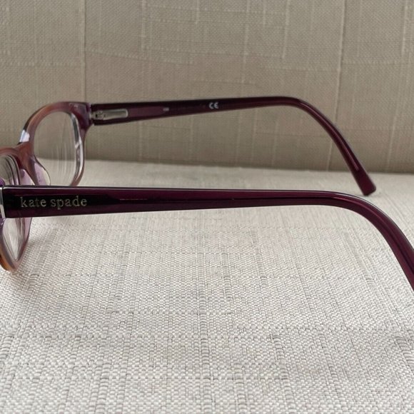 Kate Spade Blakely Women Eyeglasses Frame Purple/Brown Glasses 50[]17 135 - Picture 11 of 12